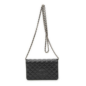 Chanel CC Diamond Wallet On Chain